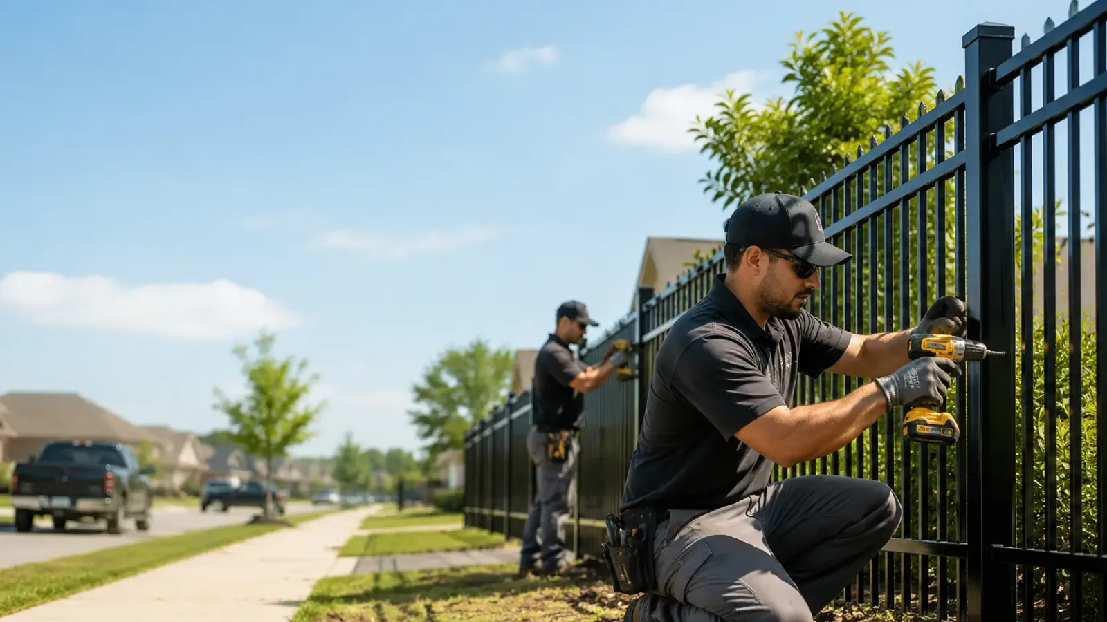 Metal Fence Installation in Lonoke, AR